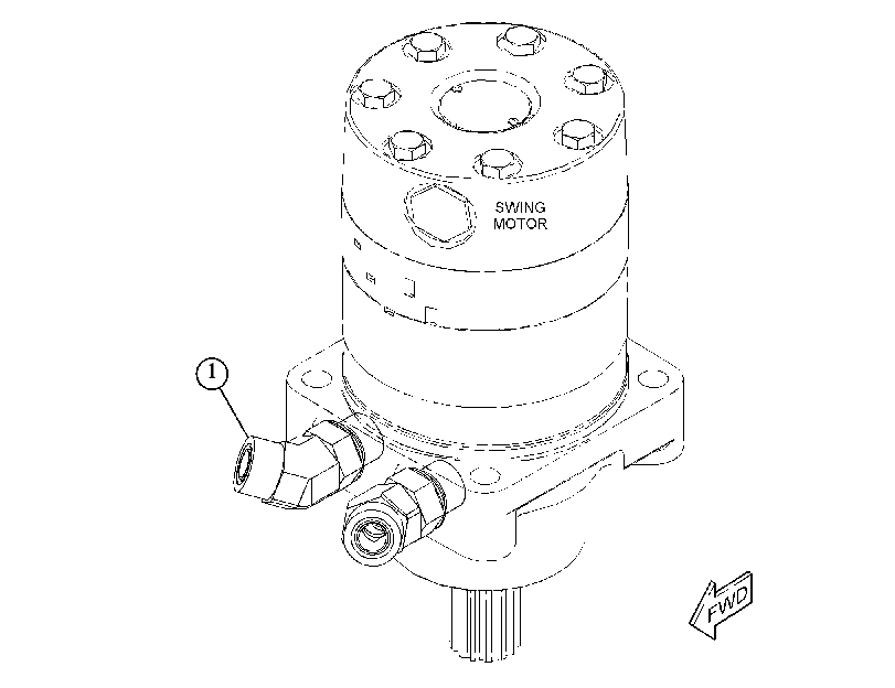 CONNECTOR GP-HYDRAULIC 4691445 CAT