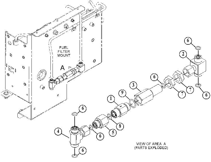 VALVE GP-FUEL 4456338 CAT
