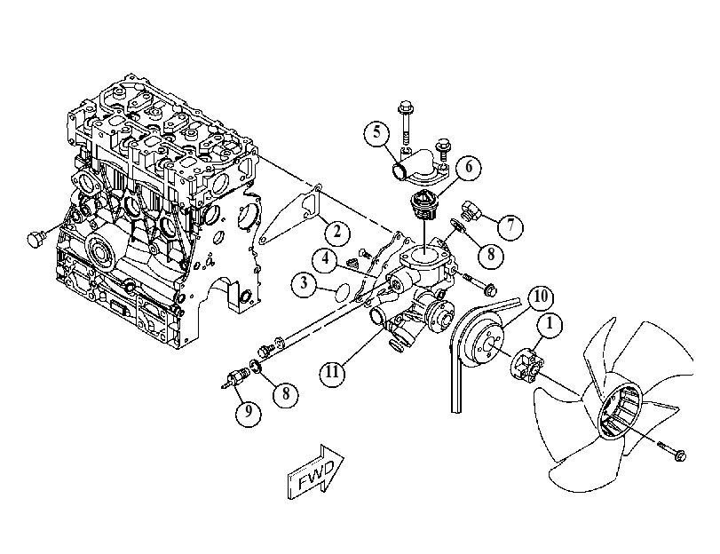 THERMOSTAT & SWITCH GP-ENGINE 4484226 CAT