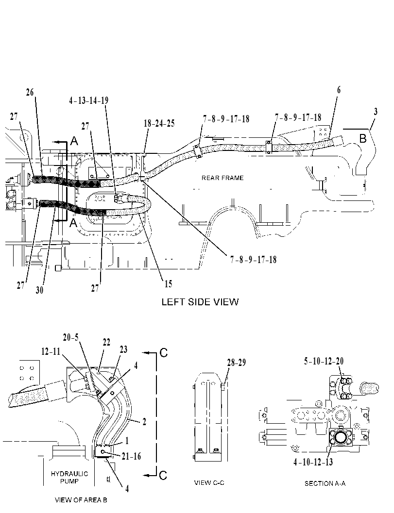 LINES GP-IMPLEMENT 3163141 CAT