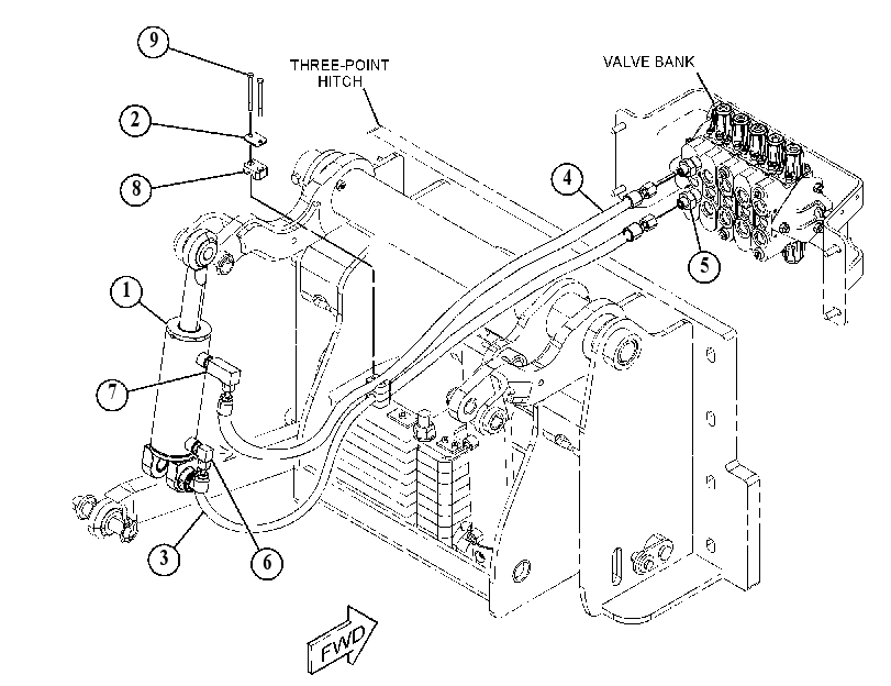 KIT-HYDRAULIC CYLINDER 4705247 CAT