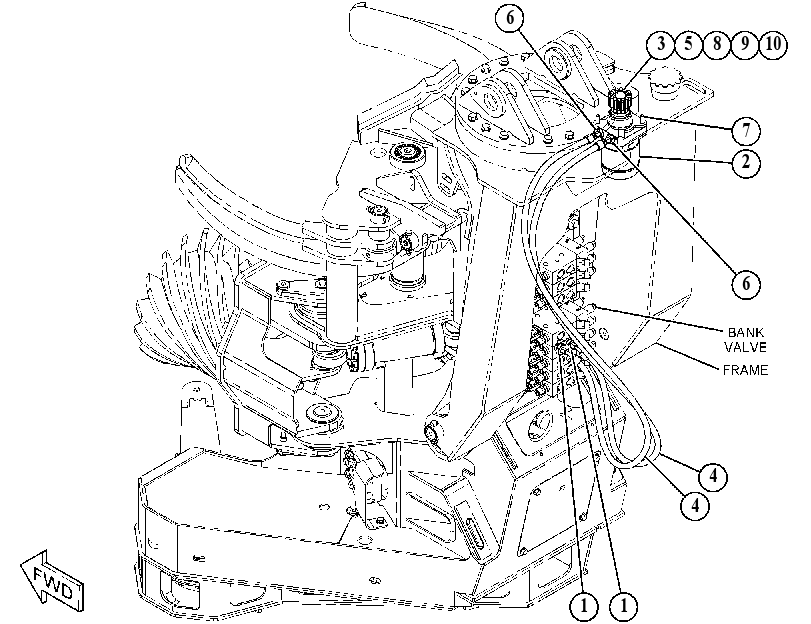 LINES GP-ROTATOR 4528263 CAT