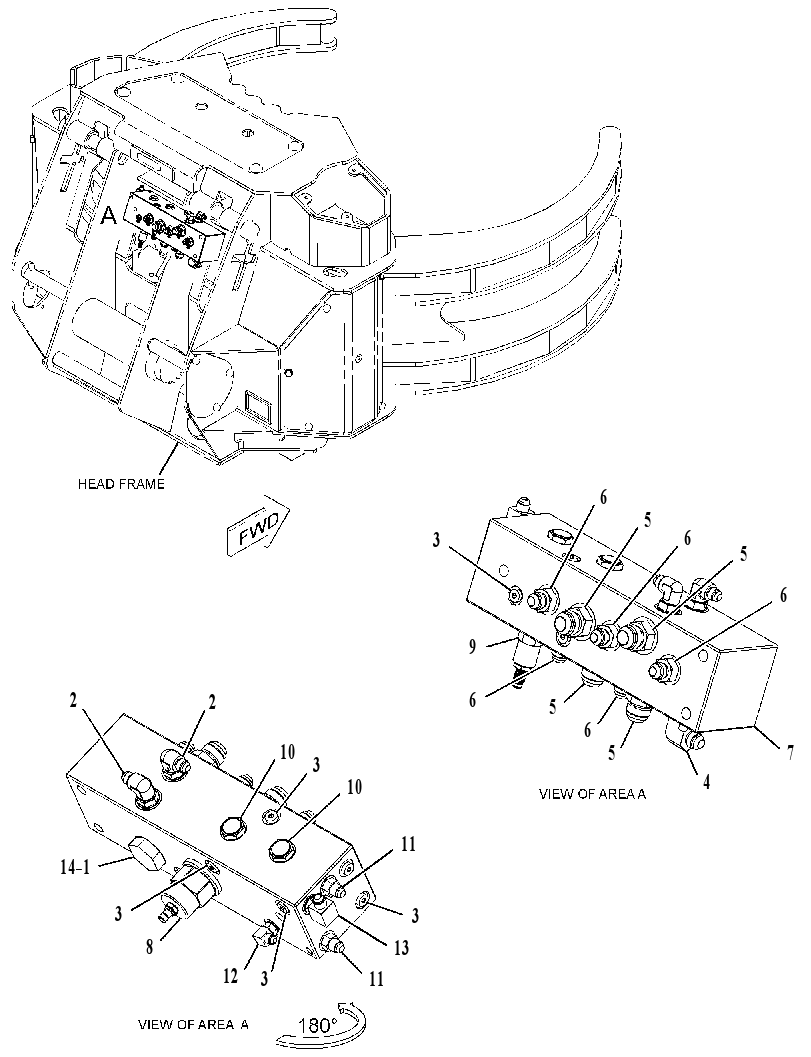 MANIFOLD GP-HYDRAULIC 4377289 CAT