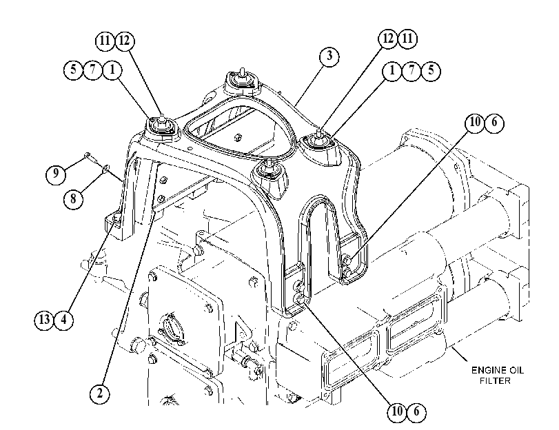 MOUNTING GP-ELECTRONIC CONTROL 4867606 CAT