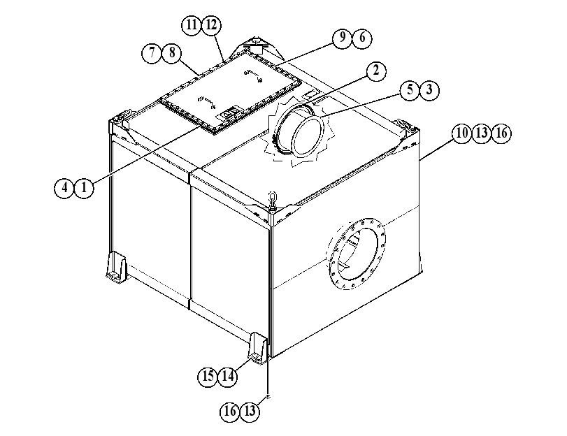 CONVERTER GP-CATALYTIC 4582496 CAT