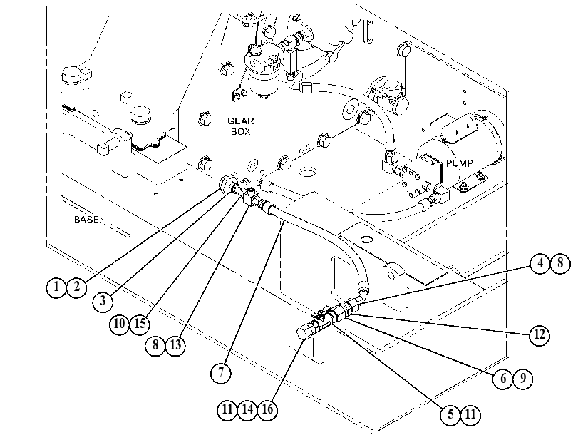 DRAIN GP-GEARBOX OIL 4947900 CAT