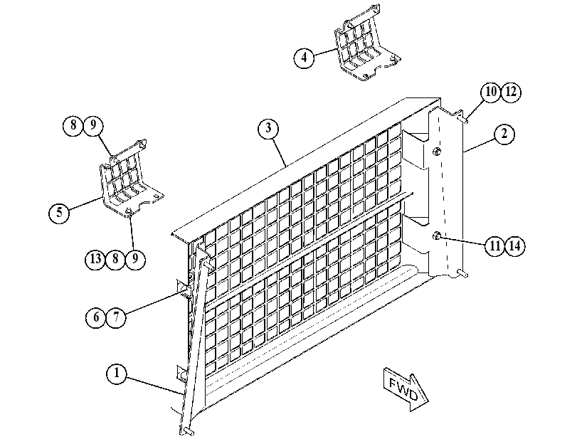 SCREEN GP-CAB 4794423 CAT