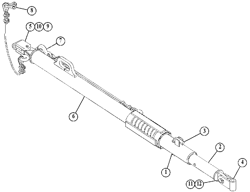 TUBE GP-EXTENSION 4870462 CAT