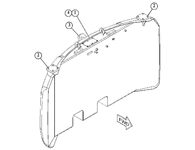 COUNTERWEIGHT AS 4262532 CAT