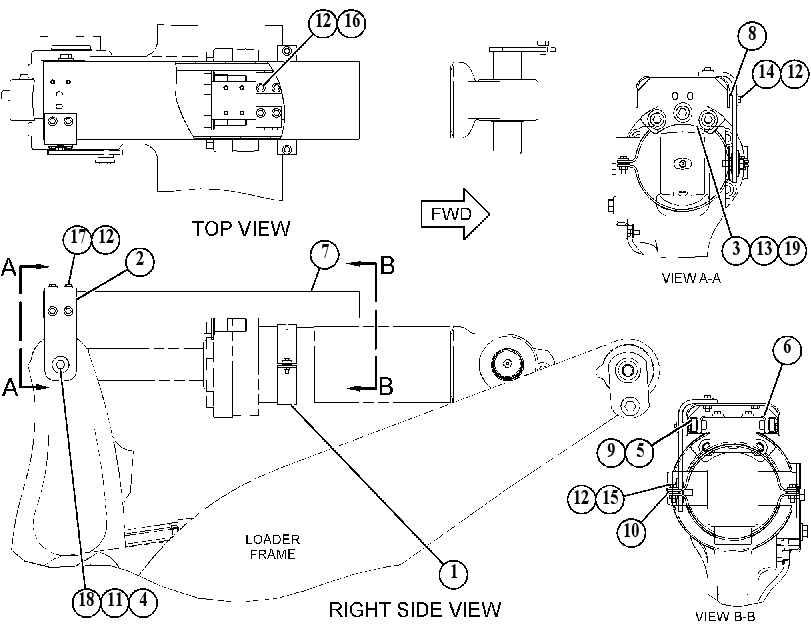 GUARD GP-TILT CYLINDER 4261490 CAT