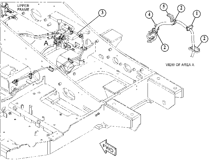 WIRING GP-MEDIUM PRESSURE 5021732 CAT
