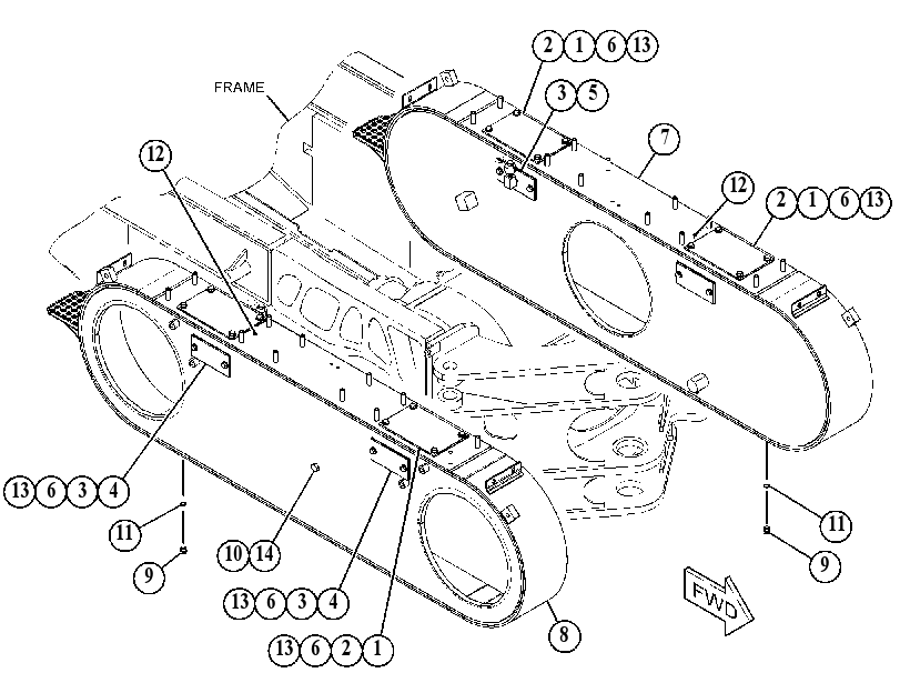 TANDEM & COVER GP 4218637 CAT