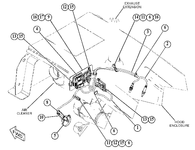 SENSOR & MTG GP-NITROGEN OXIDE 4627327 CAT