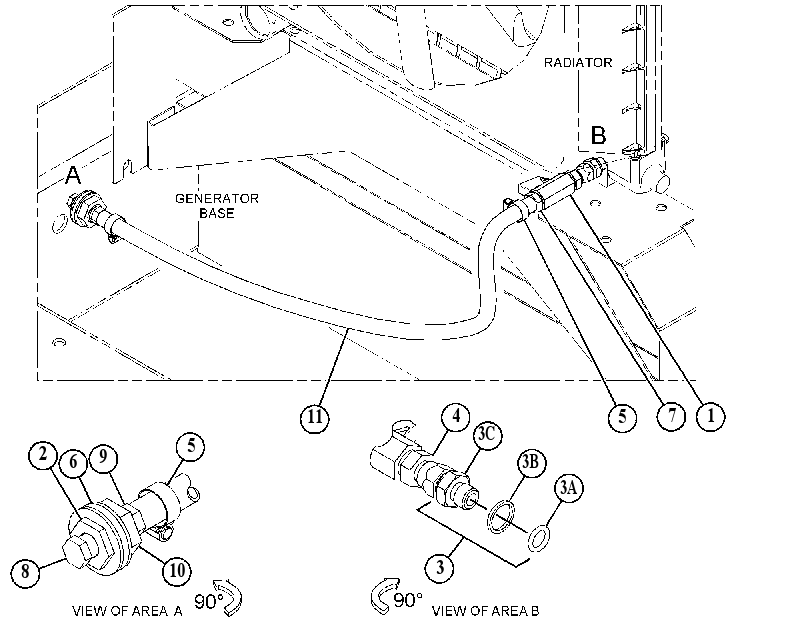 DRAIN GP-COOLANT 4673444 CAT