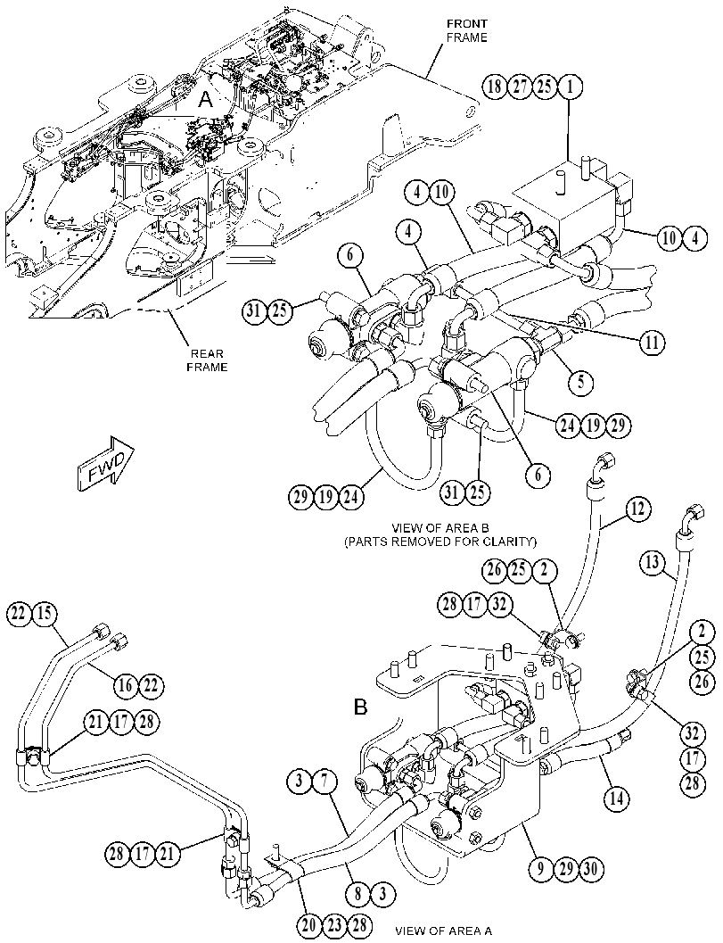 VALVE & LINES GP-STEERING NEUT 4303794 CAT