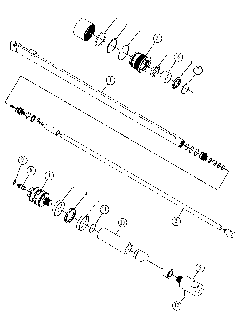 CYLINDER GP-TELESCOPING 4992176 CAT