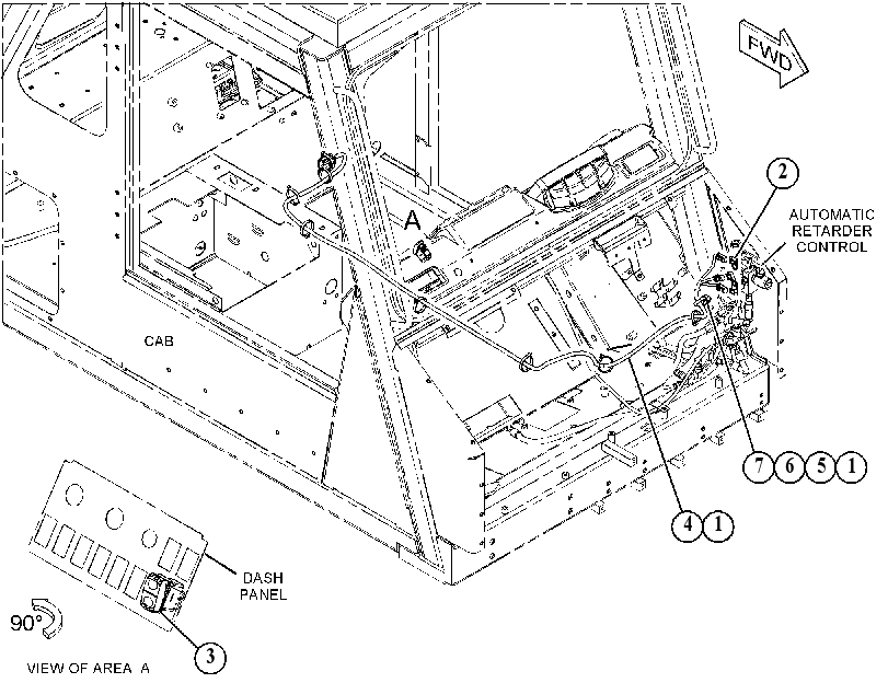 WIRING GP-AUTOMATIC RETARDER 4705242 CAT