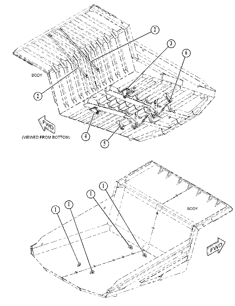 BODY GP-TRUCK 4323124 CAT