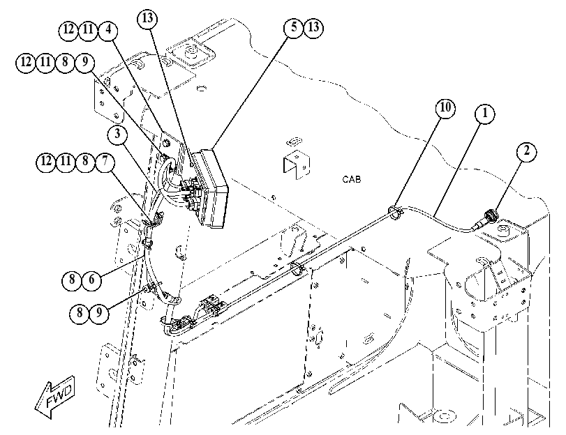 MONITOR & MOUNTING GP 4572006 CAT