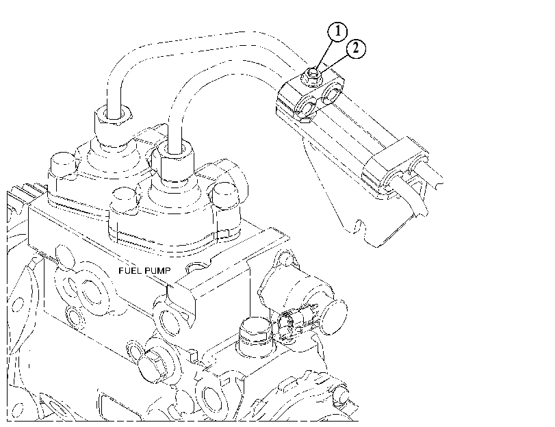 FASTENER GP-FUEL LINES 5001193 CAT