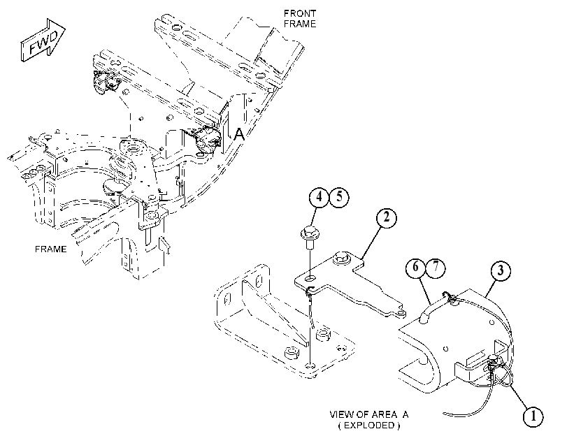 LOCK GP-STEERING CYLINDER 4650884 CAT