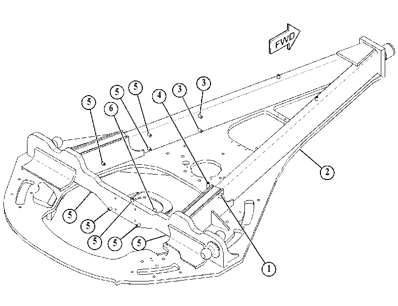 DRAWBAR AS 4994483 CAT