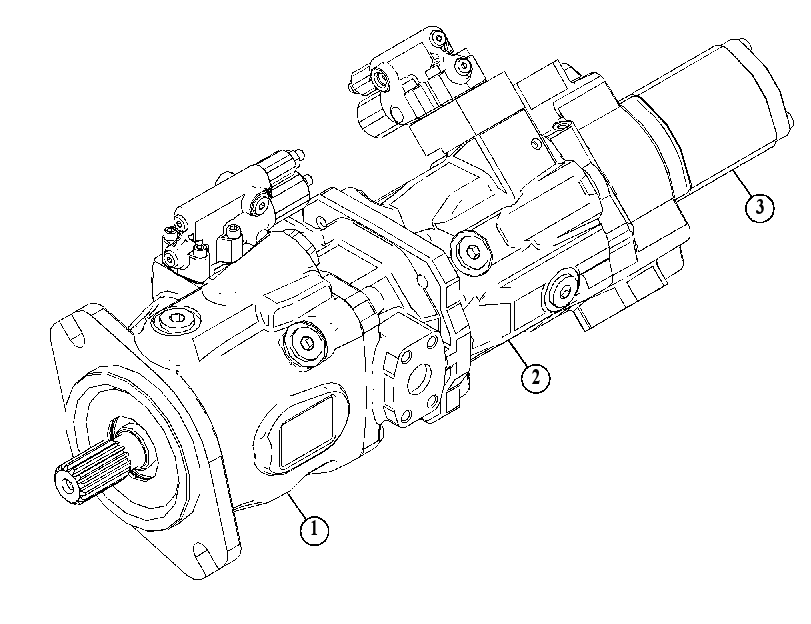 PUMP GP-PISTON & GEAR 4591215 CAT