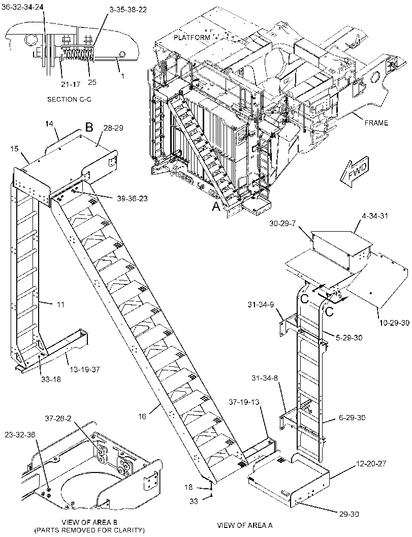 STAIRWAY GP 4257582 CAT