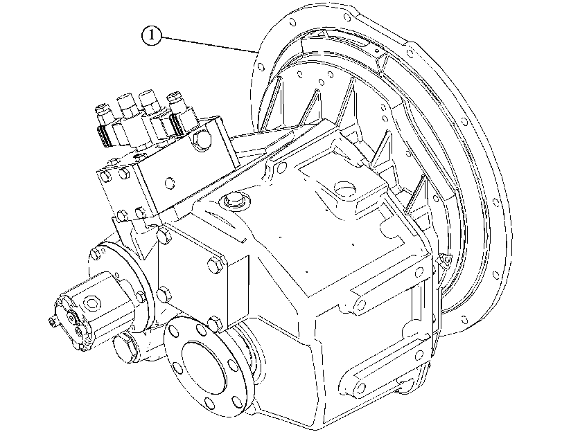 GEARBOX GP-REDUCTION 4858199 CAT