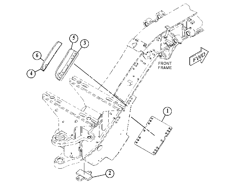 PLATE GP-MOUNTING 4883013 CAT