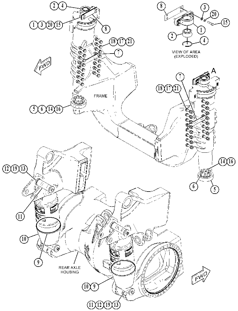 MOUNTING GP-SUSPENSION 5027434 CAT