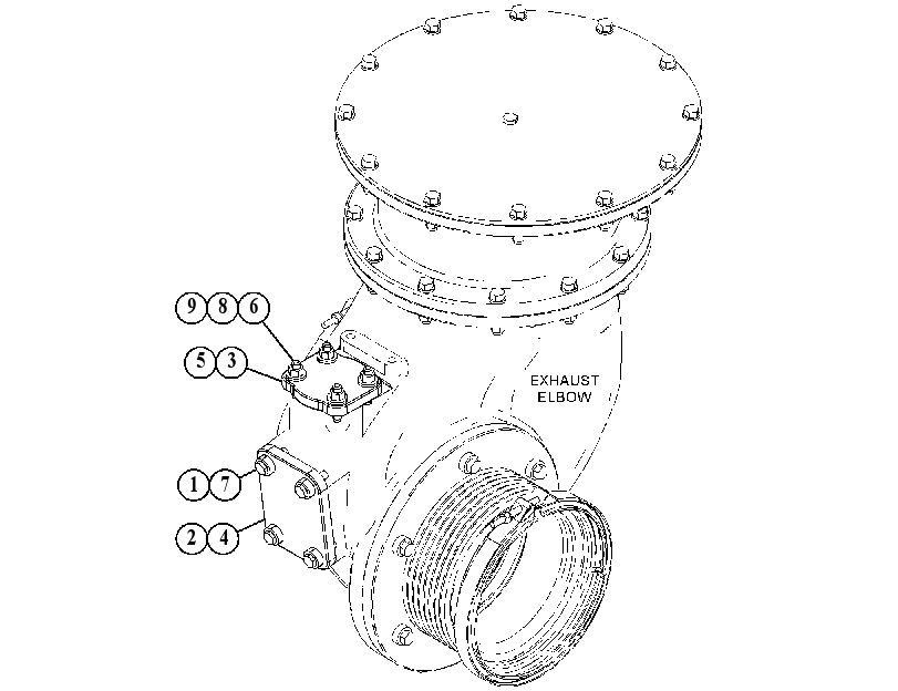 COVER GP-EXHAUST 3748097 CAT