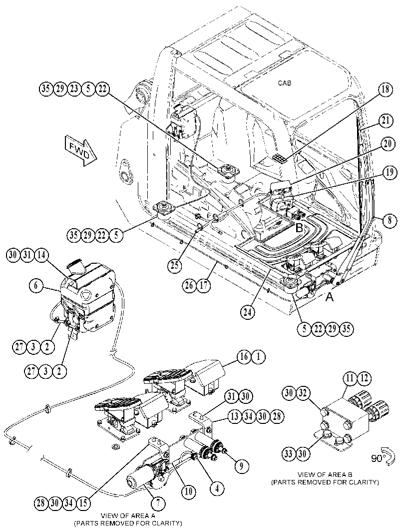INSTALLATION AR-CAB 4513633 CAT