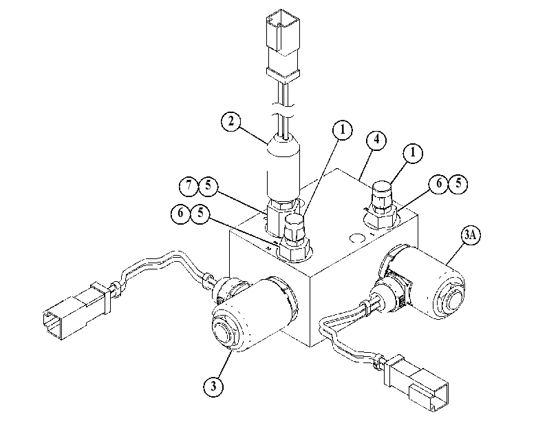 VALVE & MTG GP-BRAKE 4607618 CAT