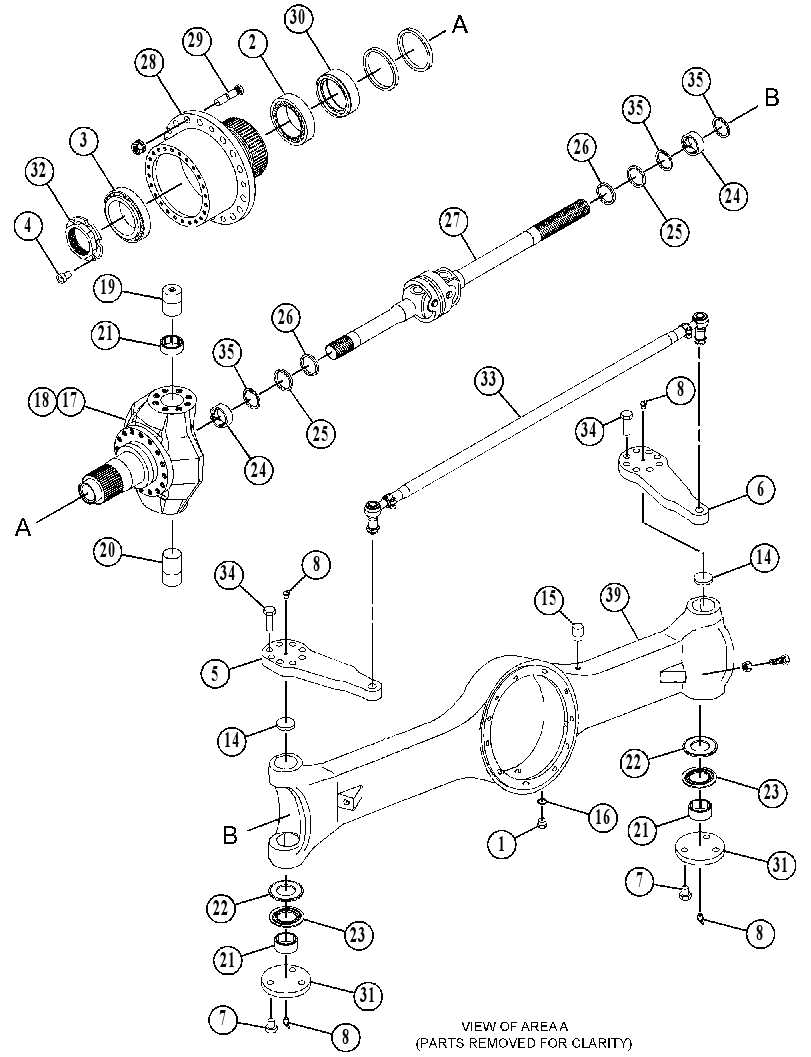 AXLE GP-STEERING 4686171 CAT