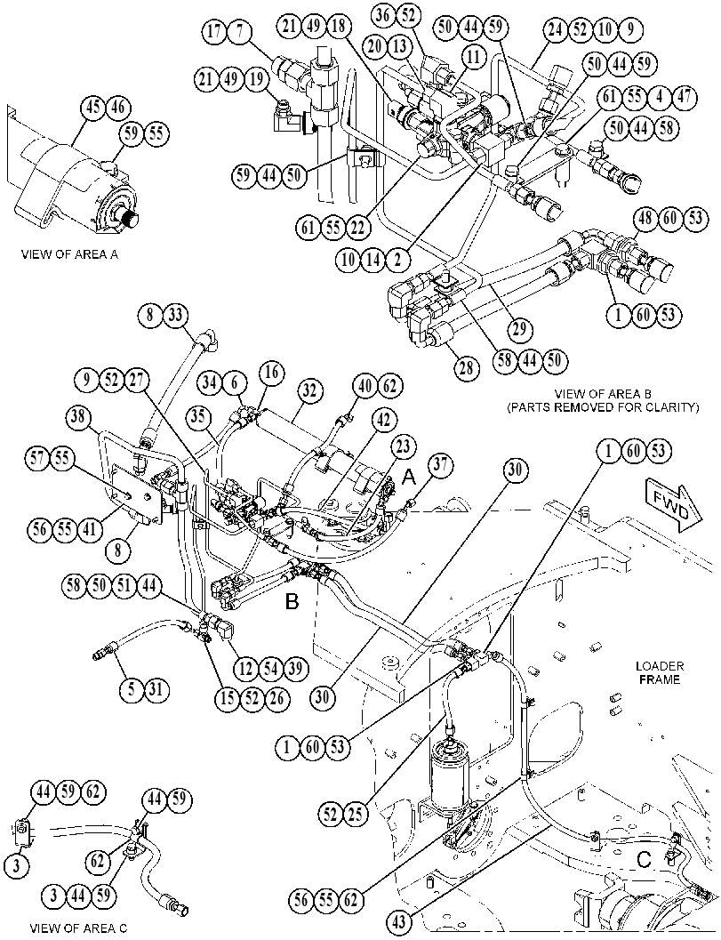 Управление рабочим тормозом 4303804 CAT