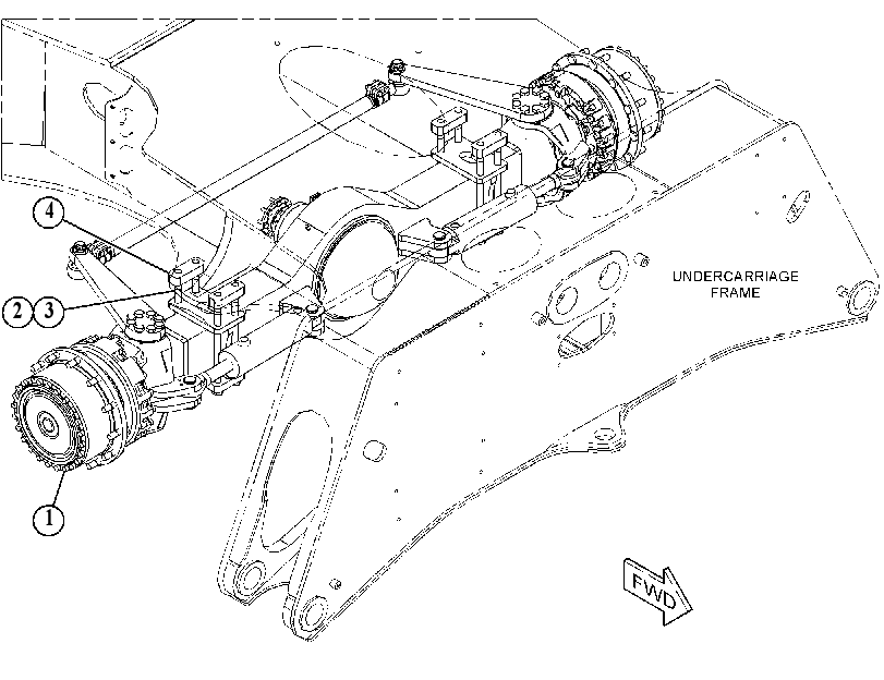 AXLE GP-STEERING 4364759 CAT