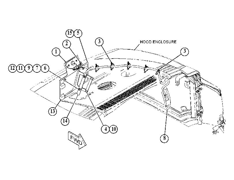 MOUNTING GP-REGISTRATION 4491883 CAT
