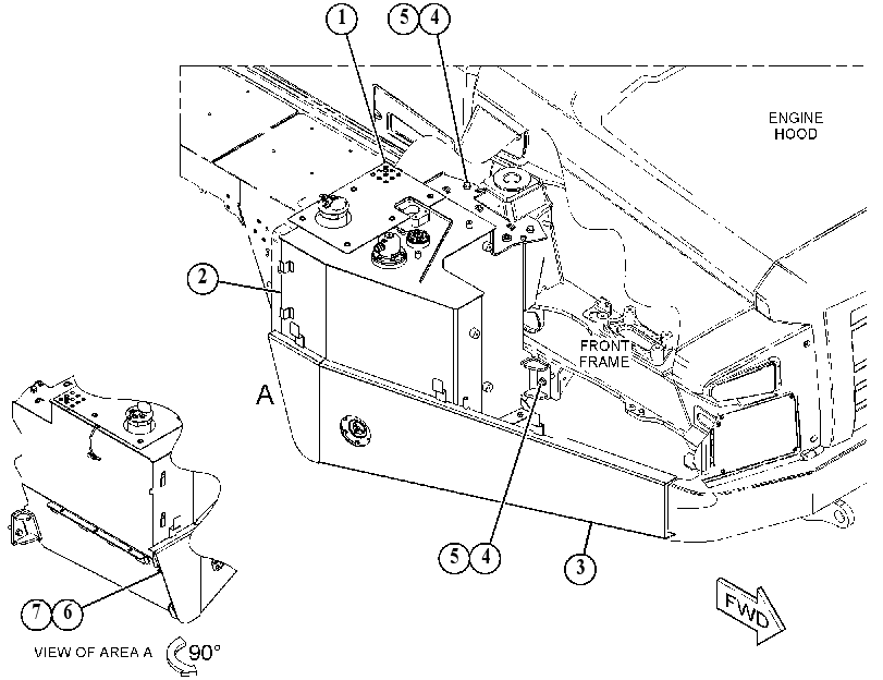 TANK AR-FUEL 3770697 CAT