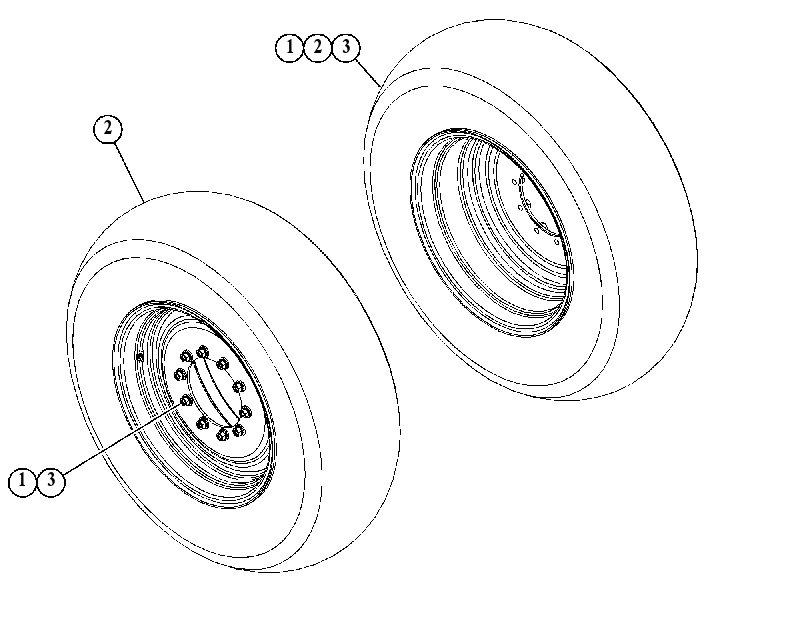 MOUNTING GP-WHEEL 5064476 CAT