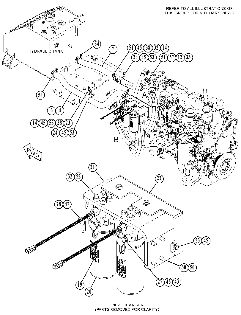 FILTER & LINES GP-POWER TRAIN 4759584 CAT