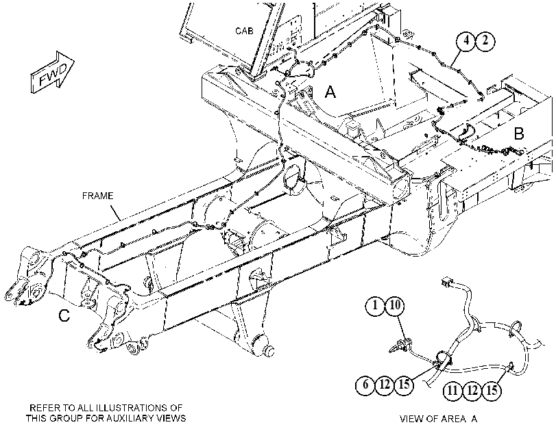 WIRING GP-PAYLOAD SIGNAL 4612056 CAT