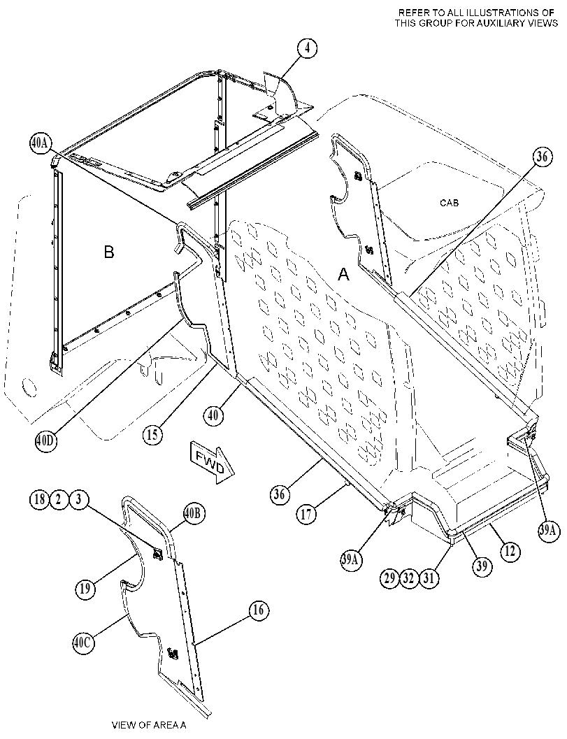 KIT-DEBRIS GUARD 4210135 CAT