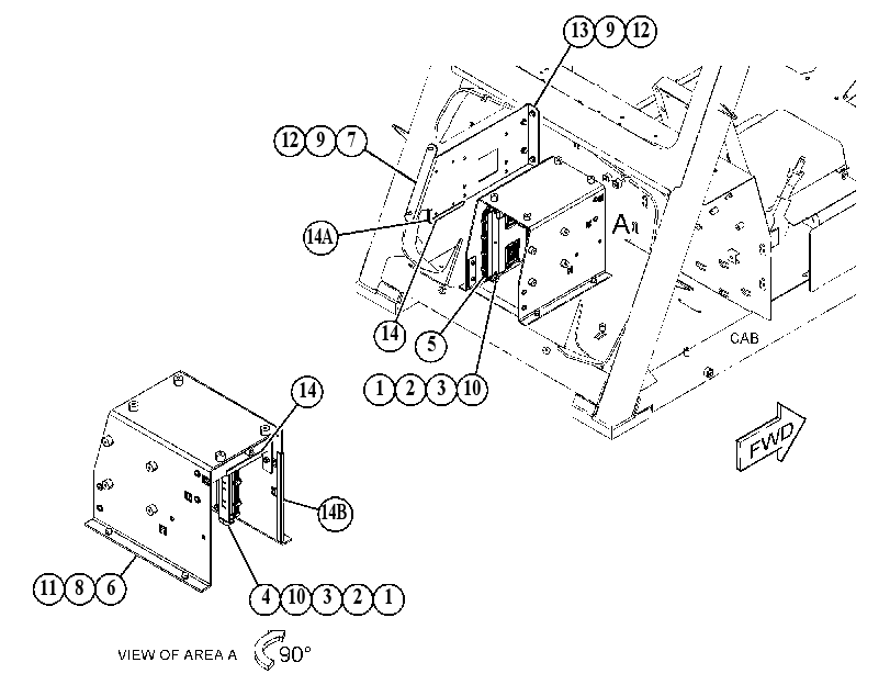 CONTROL & MTG GP-POWER TRAIN 4694286 CAT