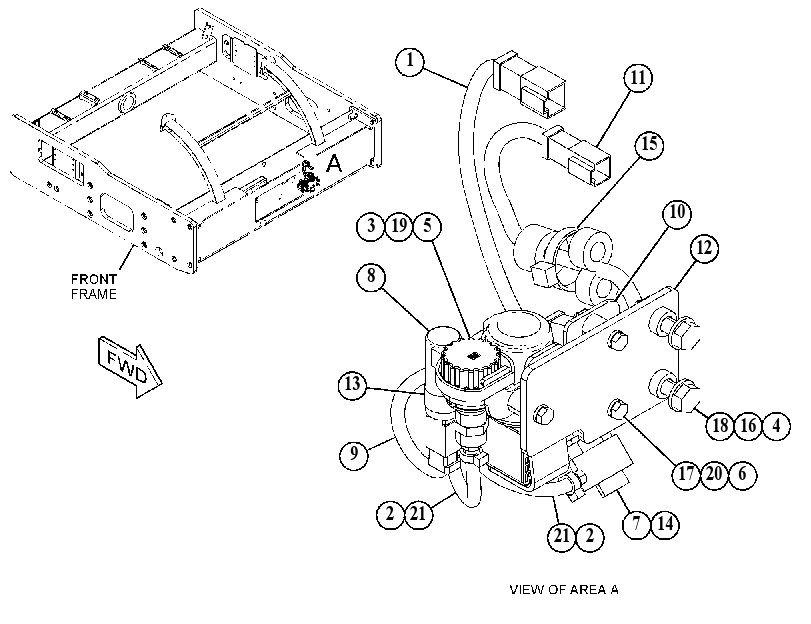 SENSOR & MTG GP-TEMPERATURE 5026856 CAT