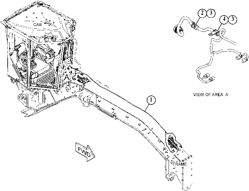 WIRING GP-AUXILIARY 3602120 CAT