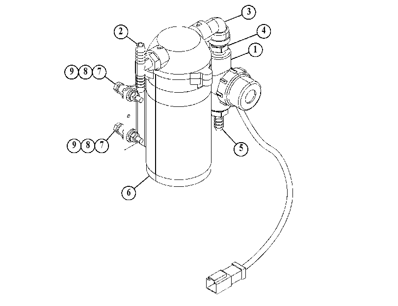 PUMP GP-EMULSION & WATER SPRAY 4871860 CAT