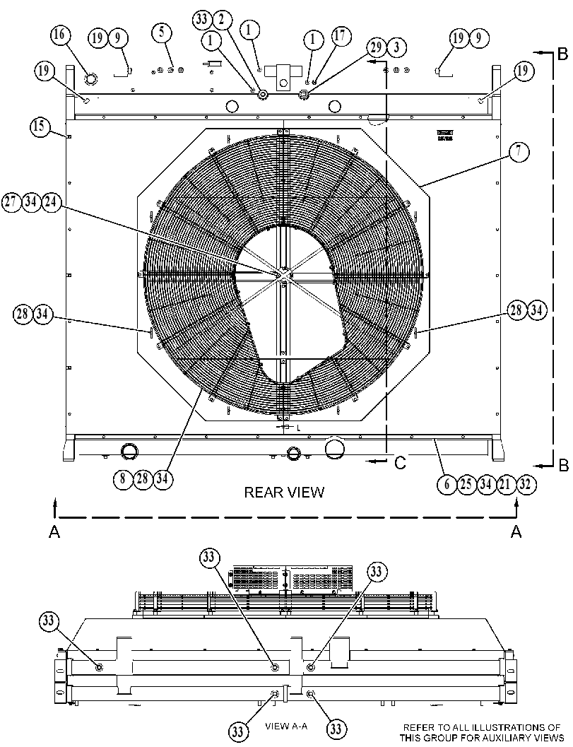 Радиатор 4315854 CAT