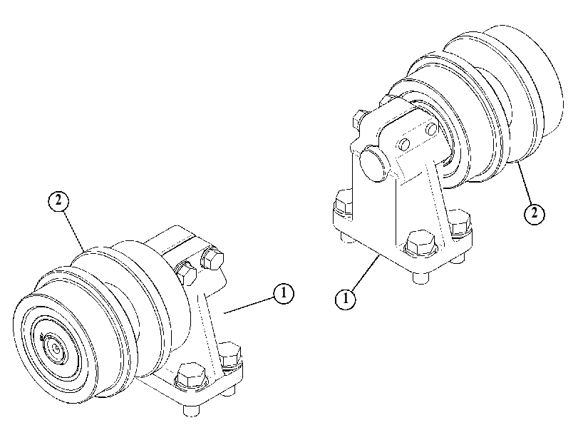 ROLLER AR-TRACK CARRIER 4750676 CAT