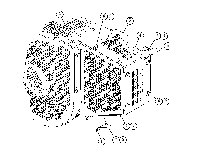 GUARD GP-ALTERNATOR 4823840 CAT